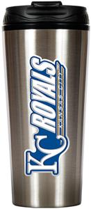 MLB Royals 16oz Stainless Steel Travel Tumbler