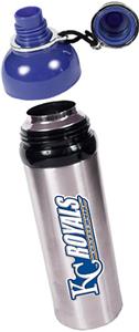 MLB Royals 24oz Stainless Water Bottle w/Blue Top