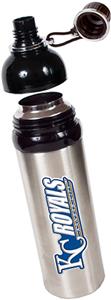 MLB Royals 24oz Stainless Water Bottle w/Black Top