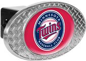 MLB Minnesota Twins Diamond Plate Hitch Cover