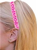 Pink Ribbon Cancer Awareness Elastic Headbands Pink Ribbon Cancer Awareness Elastic Headbands