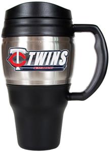 MLB Twins Stainless Steel 20oz Travel Mug