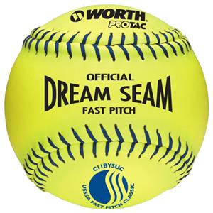 Worth 11" USSSA Dream Seam PT Fastpitch Softballs