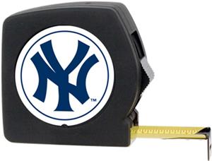 MLB Yankees 25' Tape Measure w/Crystal Coat Logo