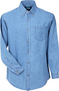 TRI MOUNTAIN Trekker Denim Stonewashed Shirt