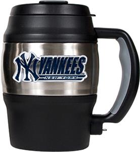 MLB Yankees 20oz. Stainless Steel Mini Jug