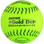 Worth 12" NSA Gold Dot ProTac Slowpitch Softballs