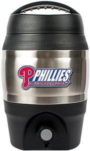 MLB Phillies 1gal Tailgate Jug Push Button Spout