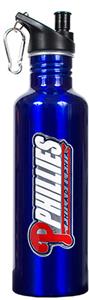 MLB Phillies 26oz Blue Stainless Water Bottle