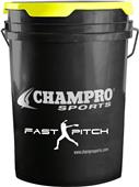 Champro Fast Pitch Softball Ball Bucket BUCKETFP