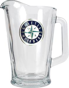 MLB Seattle Mariners 1/2 Gallon Glass Pitcher