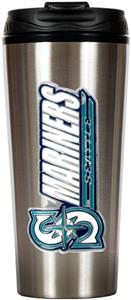 MLB Mariners 16oz Stainless Steel Travel Tumbler