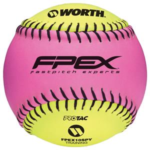 Worth 10" FPEX ProTac Training Fastpitch Softballs