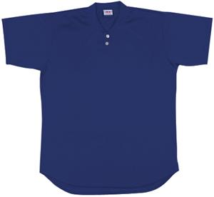 A4 2-Button Henley Baseball Jersey