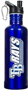 MLB Devil Rays 26oz Blue Stainless Water Bottle