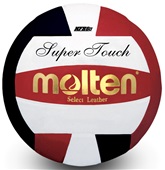 Molten Black/Red/White Super Touch volleyballs Molten Black/Red/White Super Touch volleyballs