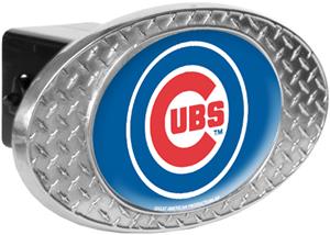 MLB Chicago Cubs Diamond Plate Hitch Cover
