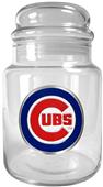 MLB Chicago Cubs Glass Candy Jar
