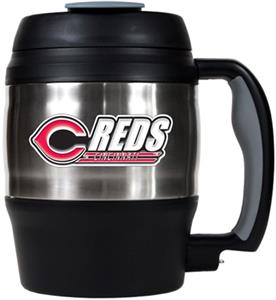 MLB Cincinnati Red 52oz Stainless Macho Travel Mug