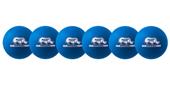 Champion Rhino Skin Neon Blue Dodge Balls Set of 6 Champion Rhino Skin Neon Blue Dodge Balls Set of 6