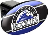 MLB Colorado Rockies Trailer Hitch Cover