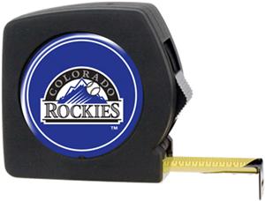 MLB Rockies 25' Tape Measure Crystal Coat Logo