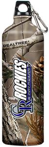 MLB Rockies RealTree Aluminum Water Bottle