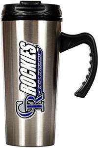 MLB Colorado Rockies Stainless Steel Travel Mug