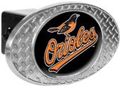 MLB Baltimore Orioles Diamond Plate Hitch Cover