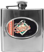 MLB Baltimore Orioles 6oz Stainless Steel Flask