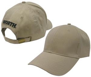 Worth Logo Adjustable Brushed Twill Baseball Caps