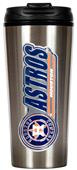 MLB Houston Astros 16oz Stainless Travel Tumbler