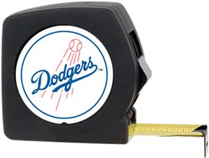 MLB Dodgers 25' Tape Measure Crystal Coat Logo