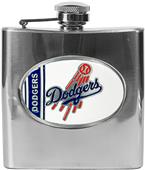 MLB Los Angeles Dodgers 6oz Stainless Steel Flask
