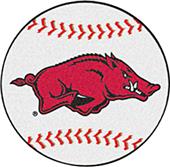 Fan Mats University of Arkansas Baseball Mat Fan Mats University of Arkansas Baseball Mat
