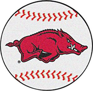 Fan Mats University of Arkansas Baseball Mat