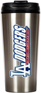 MLB Dodgers 16oz Stainless Travel Tumbler