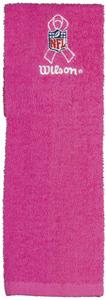 Wilson Football Cancer Awareness Pink Field Towel