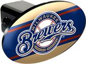 MLB Milwaukee Brewers Trailer Hitch Cover