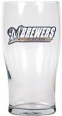 MLB Milwaukee Brewers 20oz Pub Glass