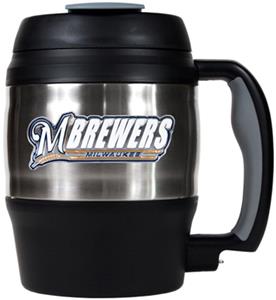 MLB Brewers 52oz Stainless Macho Travel Mug