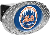 MLB New York Mets Diamond Plate Hitch Cover