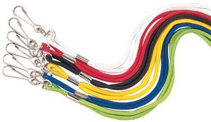 Champion Nylon Whistle Lanyards-12 Per Poly Bag