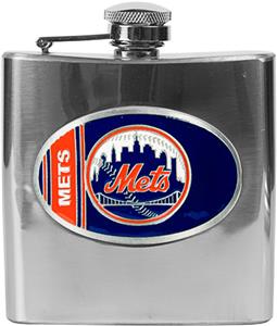 MLB New York Mets 6oz Stainless Steel Flask
