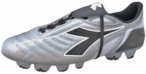 Diadora Maracana RTX 12 Soccer Cleats - Silver