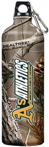 MLB Athletics RealTree Aluminum Water Bottle