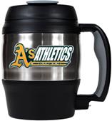 MLB Athletics 52oz Stainless Macho Travel Mug