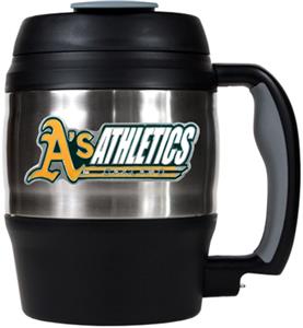 MLB Athletics 52oz Stainless Macho Travel Mug