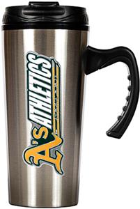 MLB Oakland Athletics Stainless Steel Travel Mug