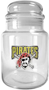 MLB Pittsburgh Pirates Glass Candy Jar